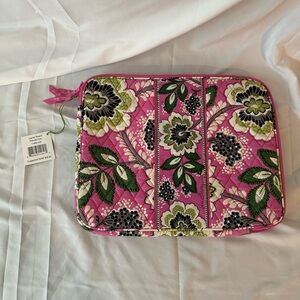 Floral Pink and Green Laptop Sleeve by Vera Bradley